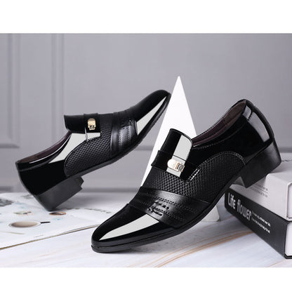 Men's Tri-Textured Formal Shoes