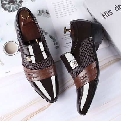 Men's Tri-Textured Formal Shoes