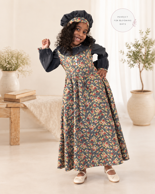 Ariana - Two-Toned Traditional Floral