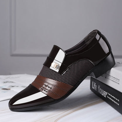 Men's Tri-Textured Formal Shoes