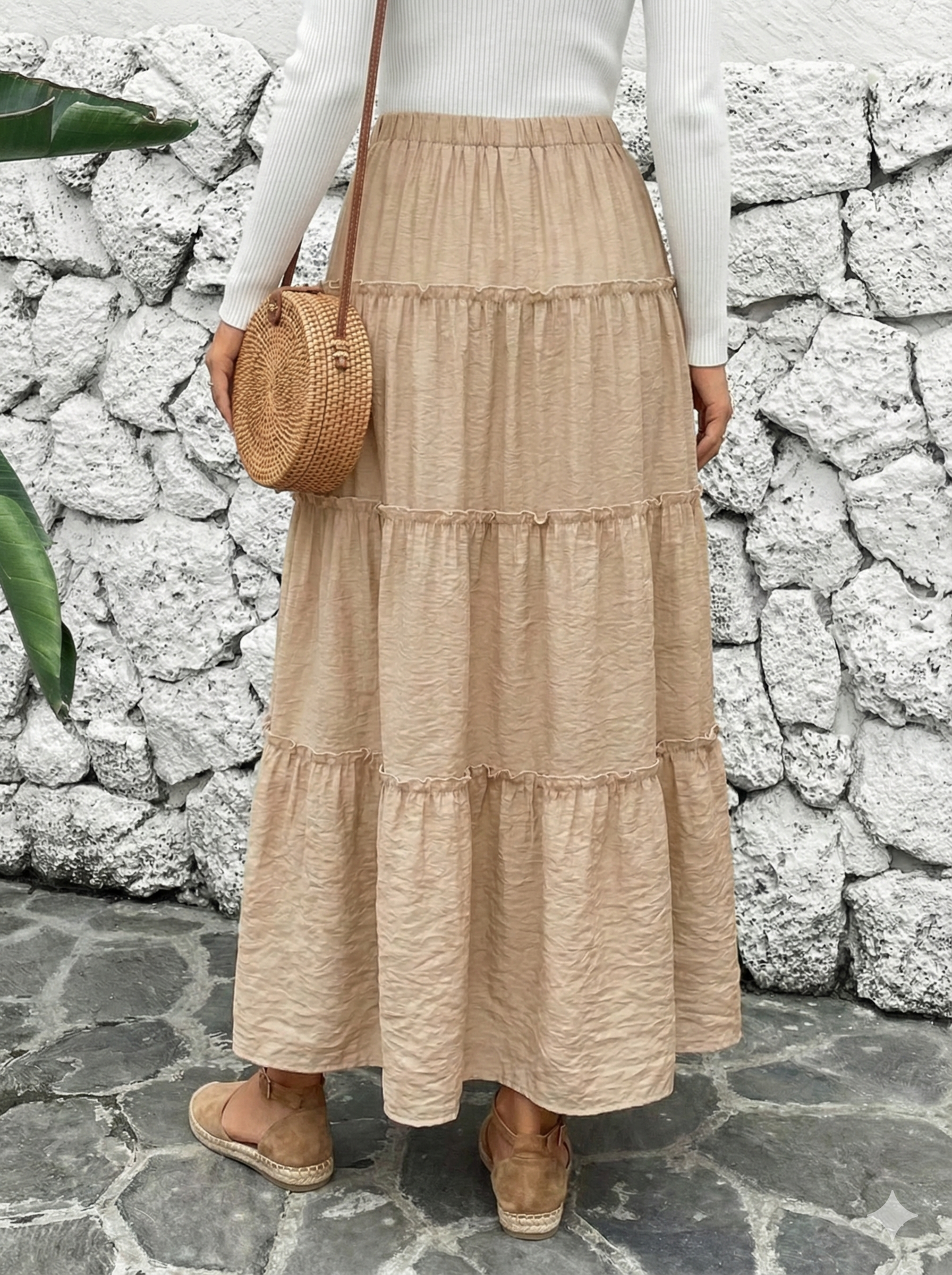 Frill Tiered Skirt