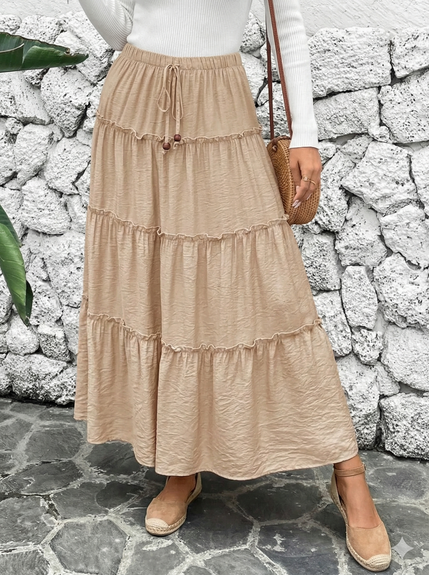 Frill Tiered Skirt