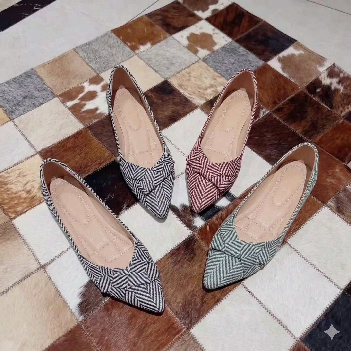 Women's Pointed Toed Flat Shoes