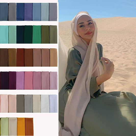 Lightweight Chiffon Scarf