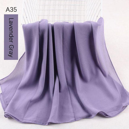 Lightweight Chiffon Scarf