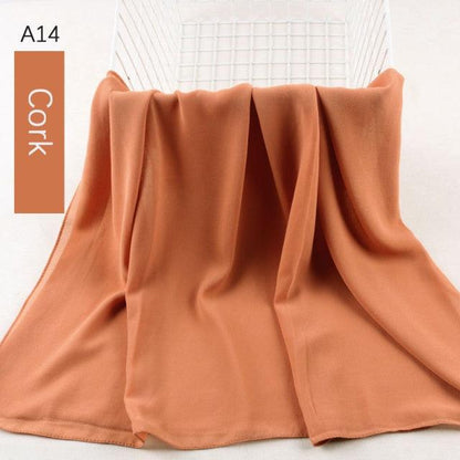 Lightweight Chiffon Scarf