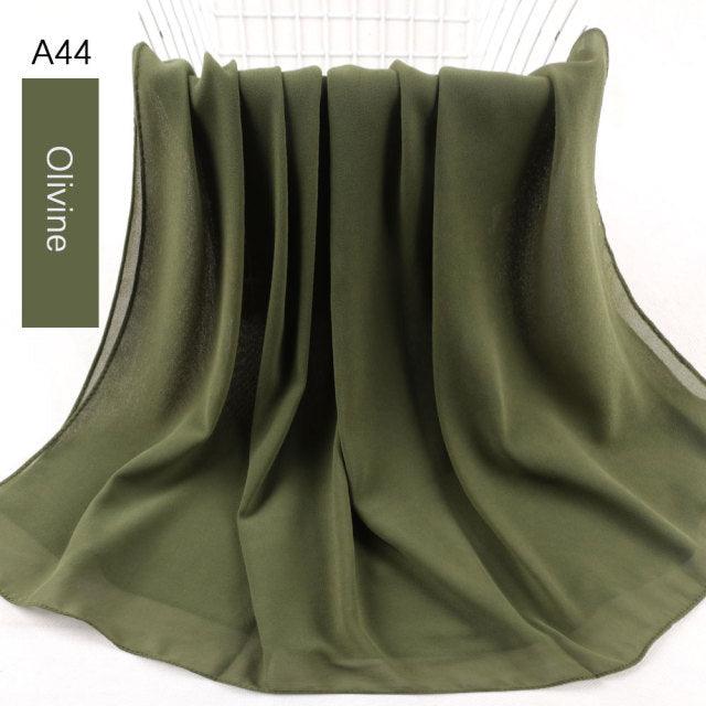Lightweight Chiffon Scarf