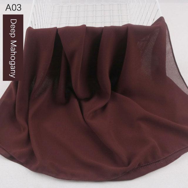 Lightweight Chiffon Scarf