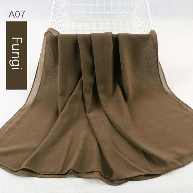 Lightweight Chiffon Scarf