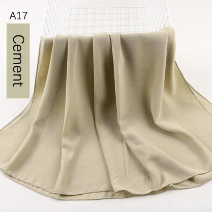 Lightweight Chiffon Scarf