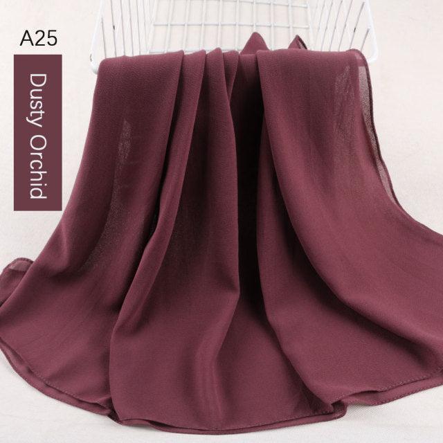 Lightweight Chiffon Scarf