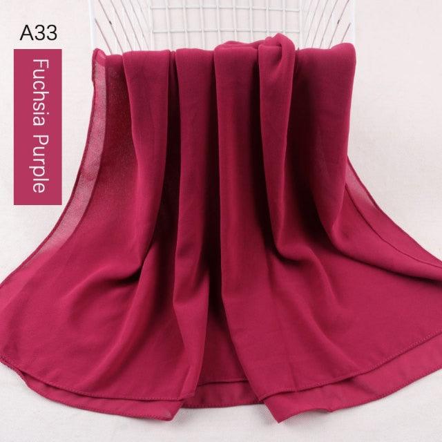 Lightweight Chiffon Scarf