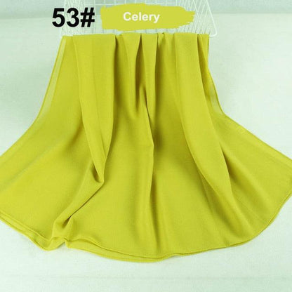 Lightweight Chiffon Scarf